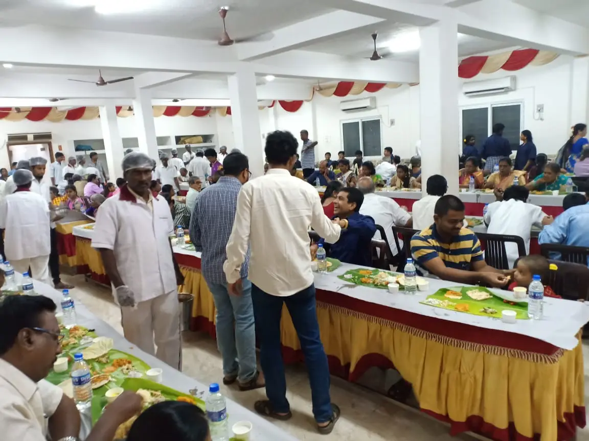RS Mahal Food Serving Area